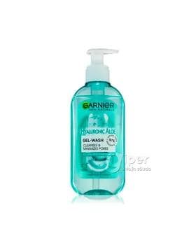Ýüz ýuwmak üçin gel-köpürjik "Garnier" gialuron aloe, 200 ml