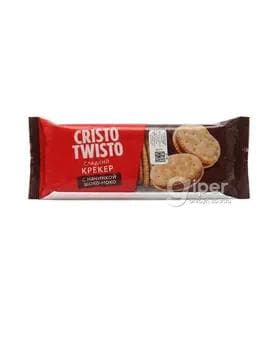 Kreker Белогорье "Кристо-твисто" şoko-moko goşundyly 175 gr