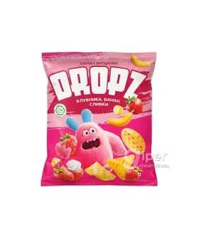 Ýeňil mekgejöwen patragy DROPZ ýertudana, banan, gaýmak  40 gr