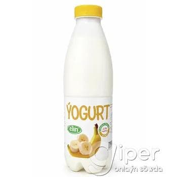 Suwuk ýogurt banan tagamly "Elin" 1.5%, 1 lt