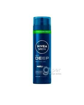 Sakgal syrmak üçin köpürjik Nivea Men "Deep Max" 200 ml