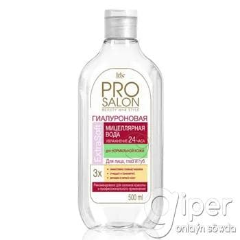 Gialuronik misellar suwy kadaly deri üçin Iris Cosmetic ProSalon "Extra Soft" 500 ml