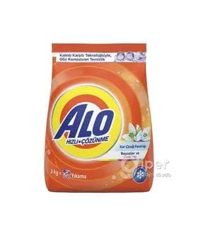 Kir ýuwujy soda "ALO" awtomat reňkli eşikler üçin, 3 kg