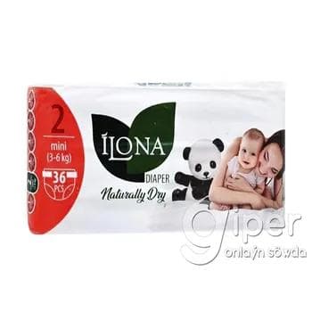 Çaga arlygy 2 Mini 3-6 kg "İLONA" 36 sany (utuşly)