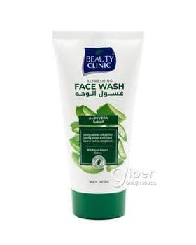 Ýüz üçin umywalka BEAUTY CLINIC "Aloe Vera", 150 ml