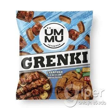 Suharikler çişlik tagamly "ÜMMU Grenki" 50 gr