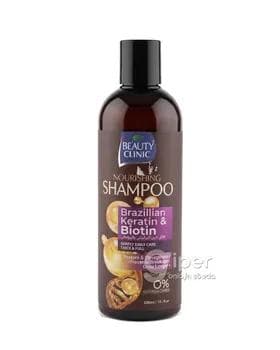 Şampun BEAUTY CLINIC "Keratin" 500 ml