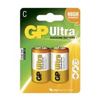 Батарея GP Ultra Alkaline 2xC