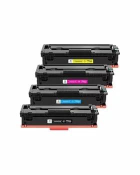 Картриджи HP M182/183 - W2410A, W2411A, W2412A, W2413A - Голубой, Розовый, Желтый, Черный