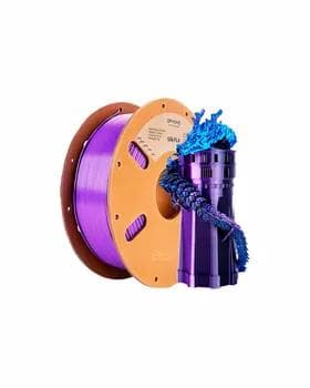 Шелковая трехцветная нить Eryone PLA для 3D принтера 1.75мм 1 Кг