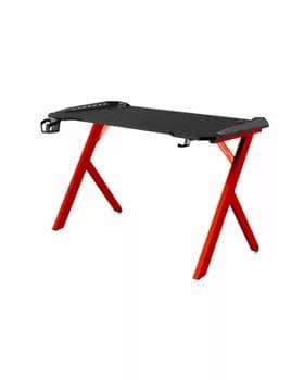 Игровой стол Dechuan D2107 с подсветкой и красными ножками