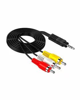 Кабель mini Jack 3.5 мм на AV (male)