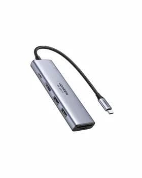 Множитель портов Ugreen CM511 6 в 1 (Type-С) 60384