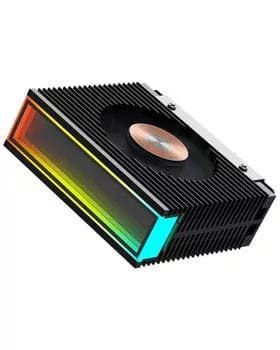 Кулер для SSD NVMe Jungle Leopard S50 (Black+RGB)