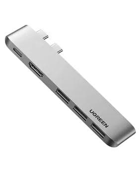 Адаптер Ugreen CM251 Dual TYPE-C для Macbook (60559)