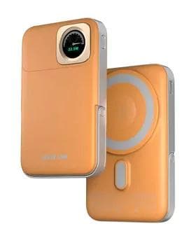 Power Bank Green Lion Volt Gauge 10K (Orange)