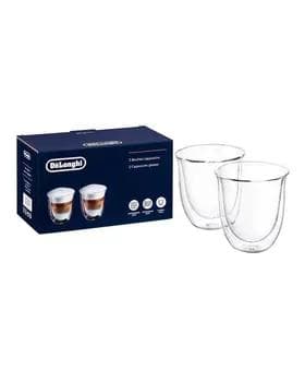 Набор стеклянных термочашек DeLonghi DLSC311 (190 мл, 2шт)