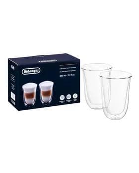 Набор стеклянных термочашек DeLonghi DLSC312 (330 мл, 2шт)