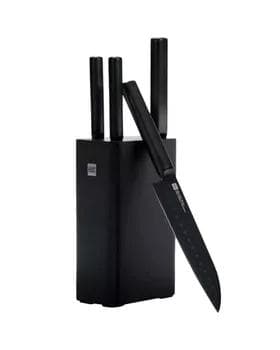 Набор Xiaomi Huo Hou Knife 4 ножа с подставкой