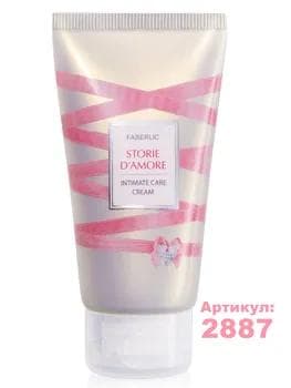 Faberlic Storie D'amore Intim ýerler üçin krem ​​ideg 2887 50 ml