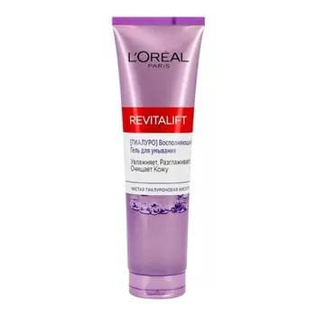 Ýüz ýuwujy gel L'Oreal Paris "Revitalift" arassalaýjy gialuron kislotaly, 150 ml