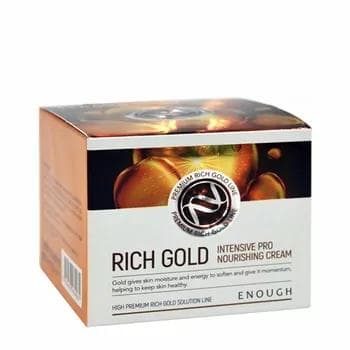 Enough Rich Gold ýüz üçin krem, 50 ml