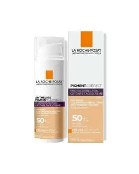 Солнцезащитное корректирующее крем La Roche-Posay Anthelios Pigment Correct SPF50+ с тонирующим эффектом Medium, 50 мл