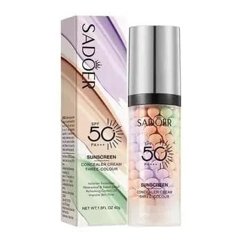 База основа для лица под макияж Sadoer SPF 50, 40 g