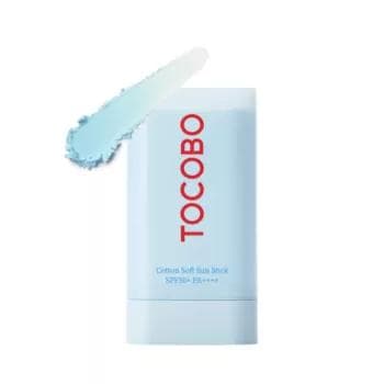Себорегулирующий солнцезащитный стик для лица Tocobo Cotton Soft Sun Stick SPF50+ PA++++ 19 гр