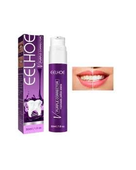Отбеливающая зубная паста EELHOE Purple 50 мл