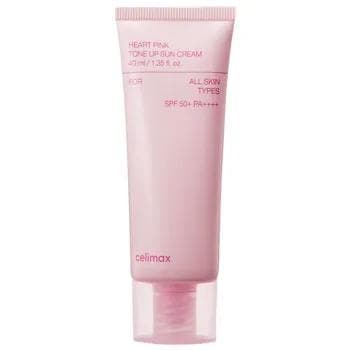 Ýüz üçin güneş krem Celimax Heart Pink Tone Up Sun Cream SPF50+ PA++++  40 ml