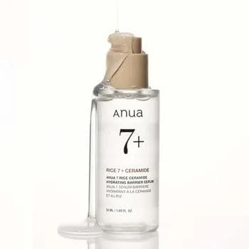 Сыворотка для сияния кожи с рисом Anua Rice 7 Ceramide Hydrating Barrier Serum 50 мл