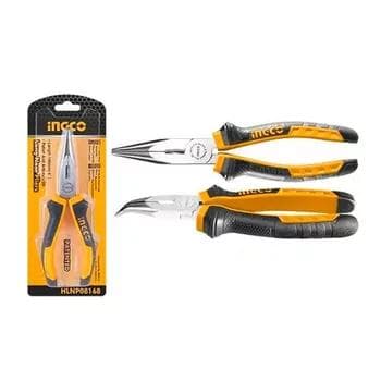 "Ingco" Тонкогубцы изогнутые (HBNP08168)