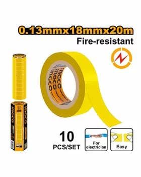 Izolenta 20m 0.13mm sary (300)