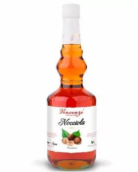 Içgiler we kofe üçin sirop - "Vincenzi" Funduk 700ml