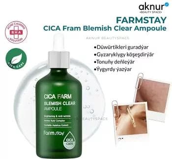 FarmStay "Cica Farm Blemish Clear Ampoule" syworotka, 100 ml