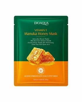 "Bioaqua" тканевая маска для лица с экстрактом мёда и витамином Е
