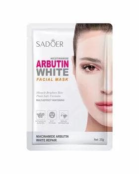 Sadoer Nikotinamid we arbutin ,ýagtylandyrýan ýüz maskasy 25gr