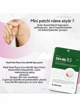 Успокаивающие точечные патчи от прыщей с центеллой Medi-Peel Phyto CICA-Nol B5 Spot Patch 12ea