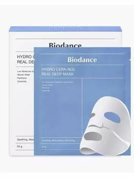 Ночная гидрогелевая маска с церамидами против сухости Biodance Hydro Cera-Nol Real Deep Mask