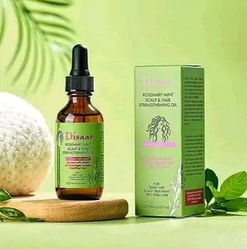 Disaar saç üçin syworotka rozmarin we narpyzly saç berkidiji syworotka 30 ml