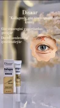 Disaar collagen krem gözüň aşagyndaky ýygyrtlary ýazýar 25 gr