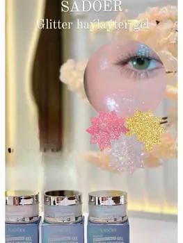 Sadoer glitter haýlaýter gel 28 gr 01