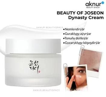 Beauty of Joseon ýüz üçin krem nemlendirýär we guraklygy aýyrýar gyzaryklygy köşeşdirýär 50 ml