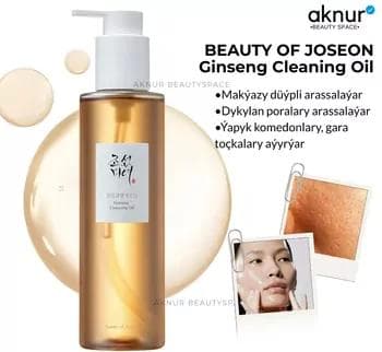 Beauty Of Joseon gidrafil ýagy makiýažy düýpli arassalaýar dykylan poralary arassalaýar ýapyk komedonlary gara toçkalary aýyrýar 210 ml