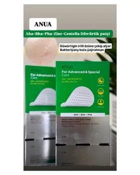 Anua düwürtük üçin patçi düwürtügiň iriňini özune çekip alýar bakteriýany koža ýaýratman 12 sany (ORIGINAL)