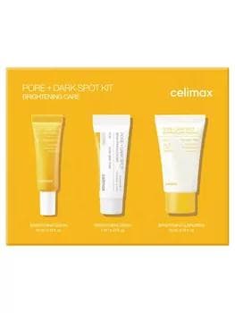 Celimax Набор миниатюр: сыворотка + крем + солнцезащитный крем SPF50 Pore+Dark Spot Brightening Kit 10+7+10 мл (ORIGINAL)