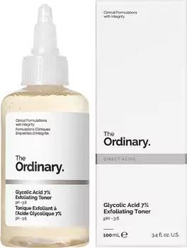 The Ordinary toner glikolik kislotasy 7% 100 ml (ORIGINAL)