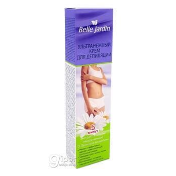 Depilýasiýa üçin ultra näzik krem Belle Jardin, 75 ml