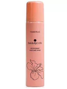 Parfýumirlenen dezodorant Faberlic Beauty Cafe zenanlar üçin 3501, 75 ml
